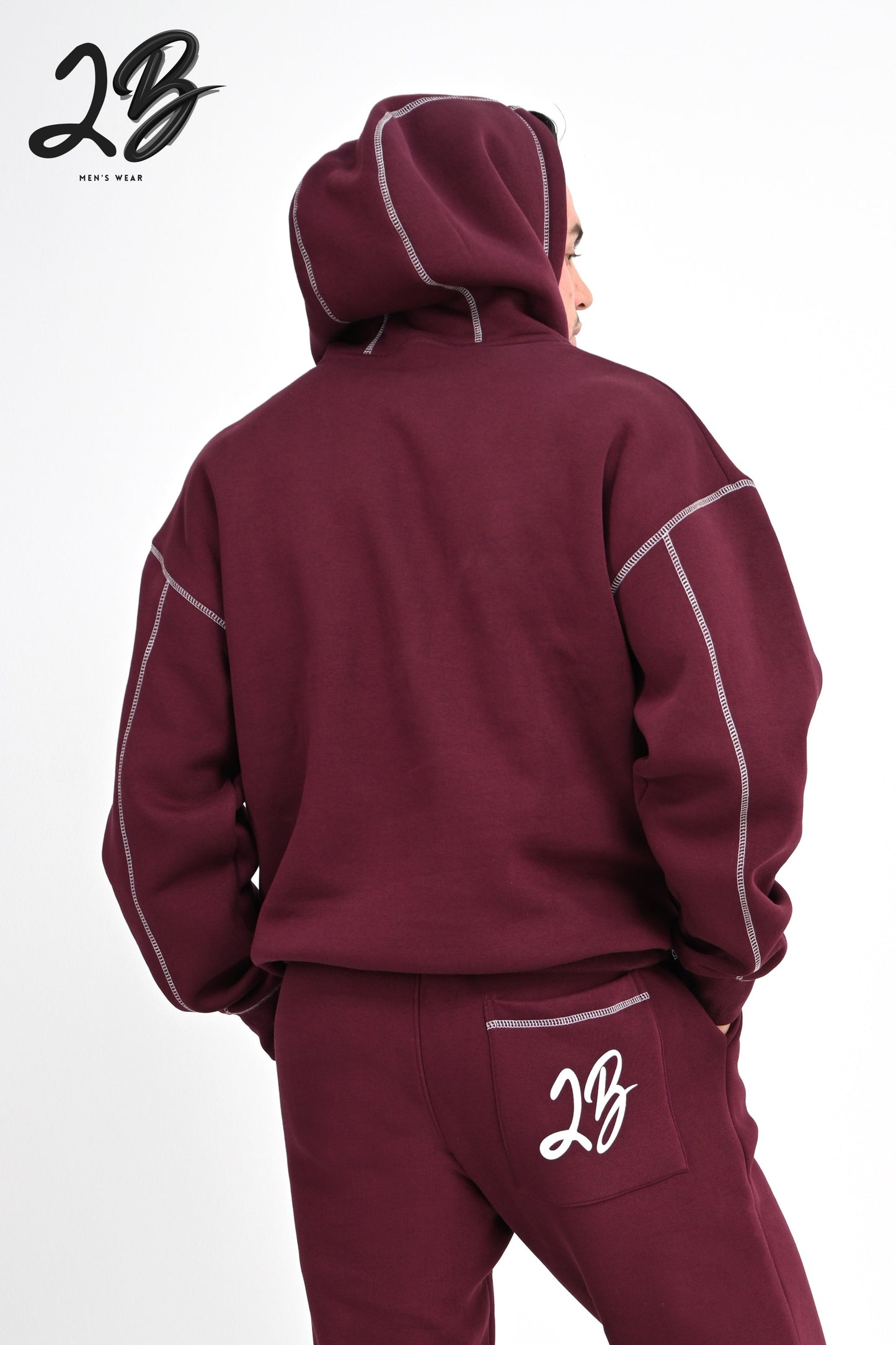 "NFS" MAROON TRACKSUIT