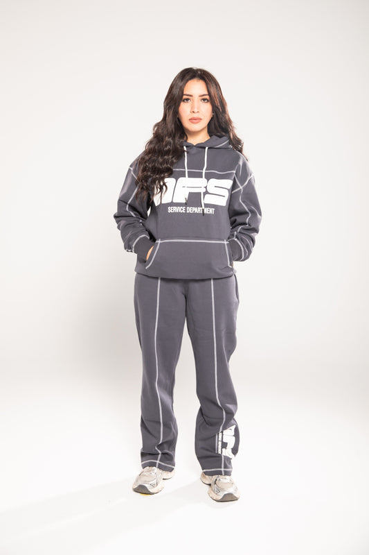 "NFS" DARK GREY TRACKSUIT