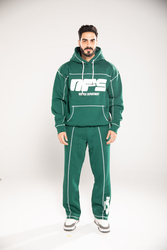 "NFS" GREEN TRACKSUIT